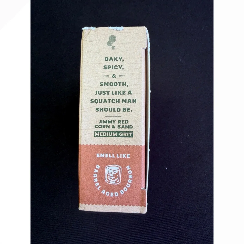 Dr Squatch Wood Barrel Men Natural Soap 5oz Medium Grit Bar Exfoliate‎